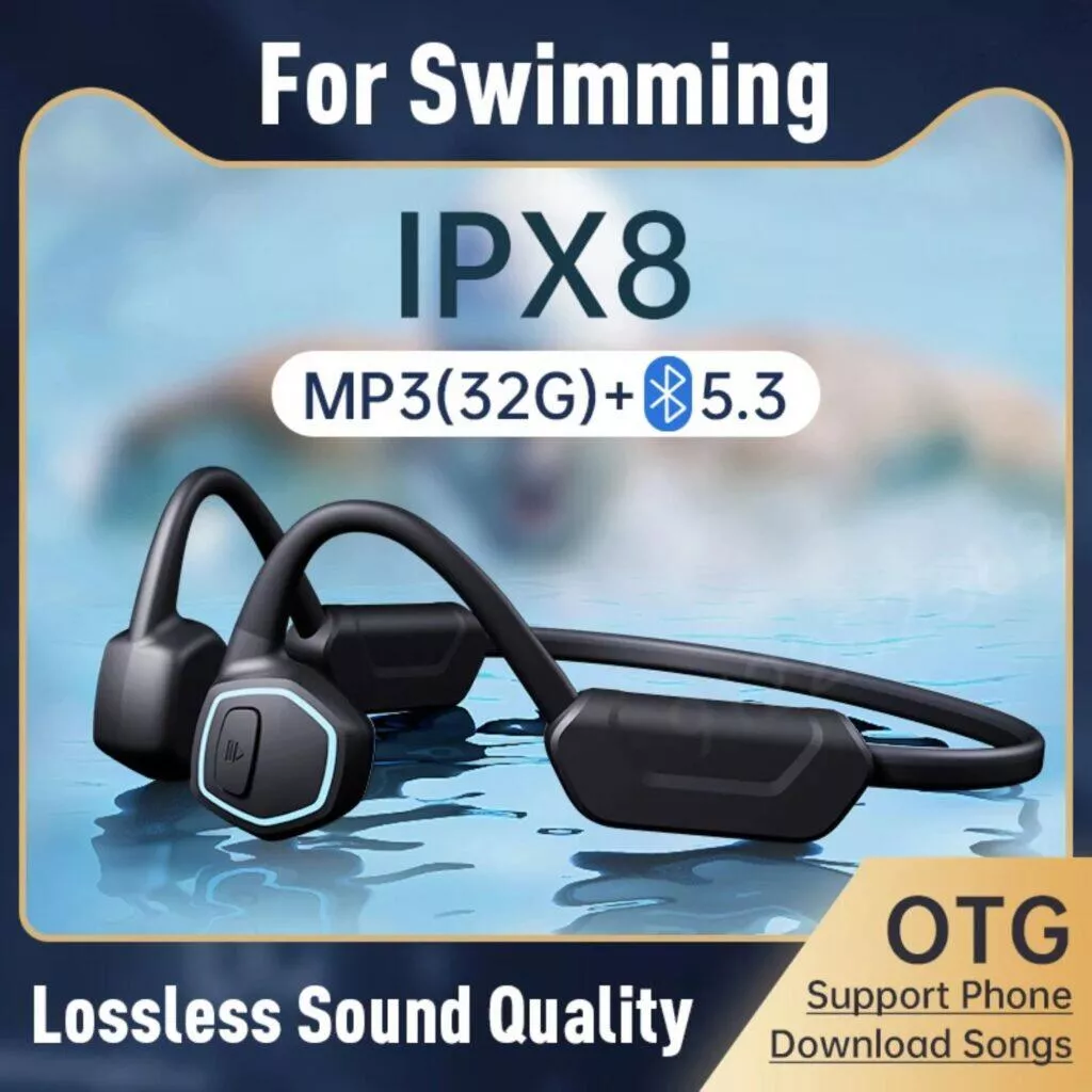 aliexpress-vodotesna-sluchatka-plavani X15 swimming