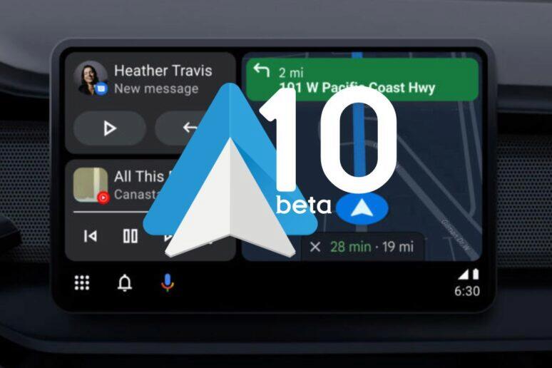 Android Auto 10 beta stažení APK