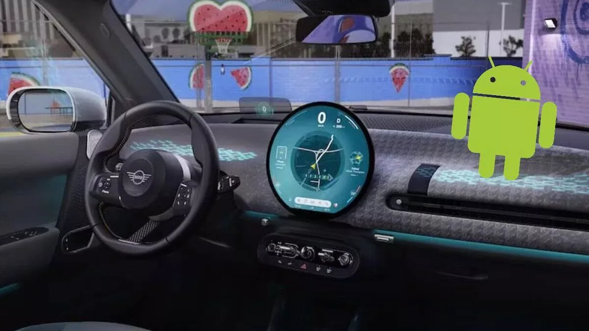 BMW dalo do nového Mini kulatý displej s Androidem