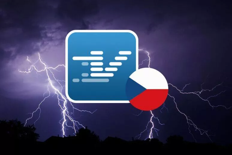 česká aplikace Ventusky blesky radar počasí česká aplikace Ventusky blesky radar počasí