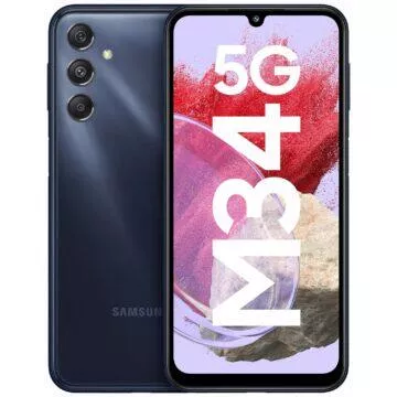 galaxy m34 modrá