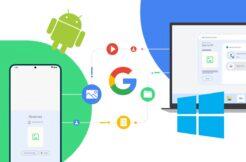 Google Android Sdílení nablízko Nearby Share Windows oficiální spuštění