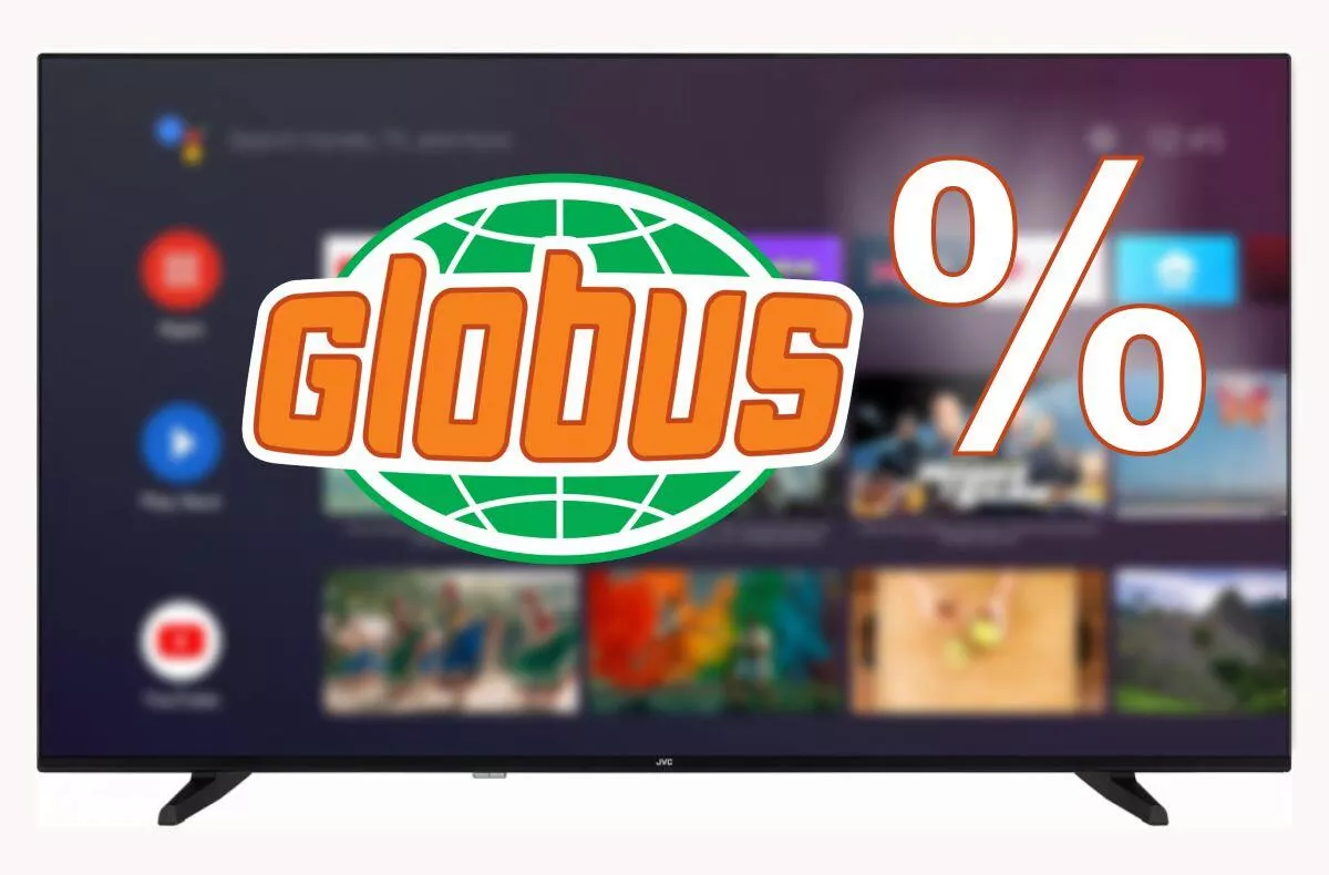 JVC LT-43VA3335 4K Android TV Globus akce sleva