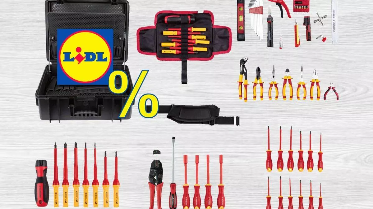 Nejen pro profíky: LIDL pěkně zlevnil svůj kufr s nářadím pro elektrikáře