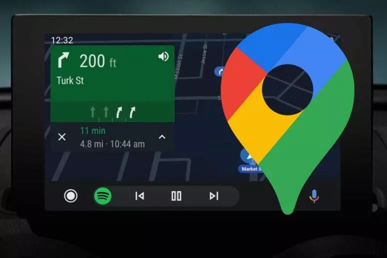 Mapy Google Android Auto odpojení navigace aplikace Mapy Google Android Auto odpojení navigace aplikace