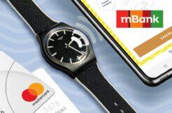 mBank SwatchPAY bezkontaktní platby Swatch hodinky