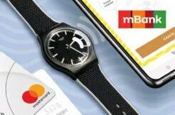 mBank SwatchPAY bezkontaktní platby Swatch hodinky