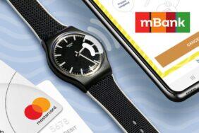 mBank SwatchPAY bezkontaktní platby Swatch hodinky