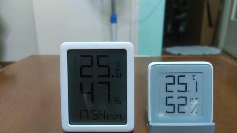 Miaomiaoce Screen LCD Large Digital Display Thermometer Hygrometer Clock Temperature Humidity Sensor