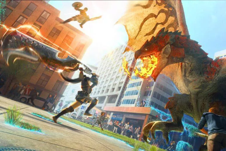 Monster Hunter Now AR hra Niantic Pokemon GO Monster Hunter Now AR hra Niantic Pokemon GO