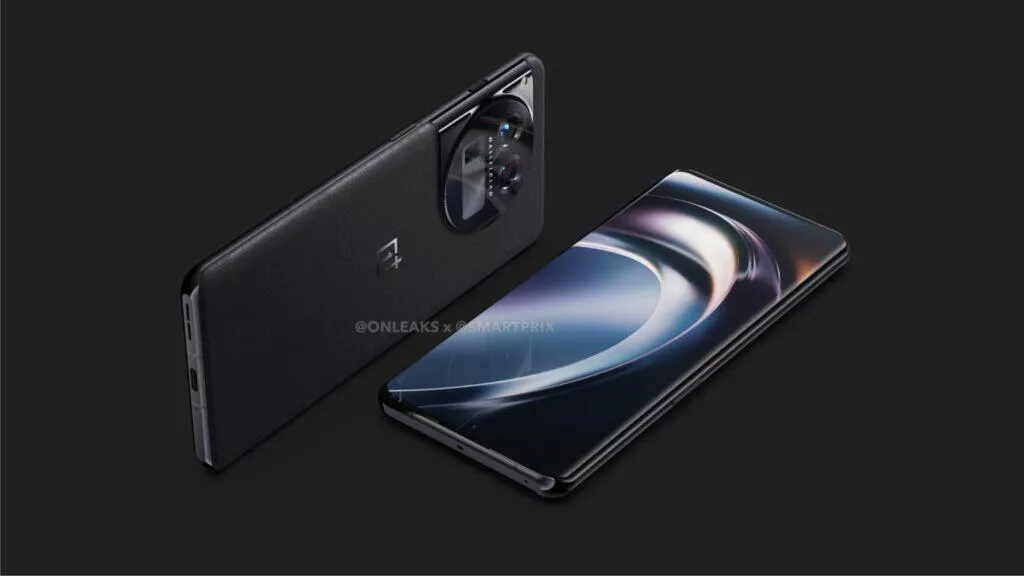 OnePlus rendery OnLeaks záda bok displej