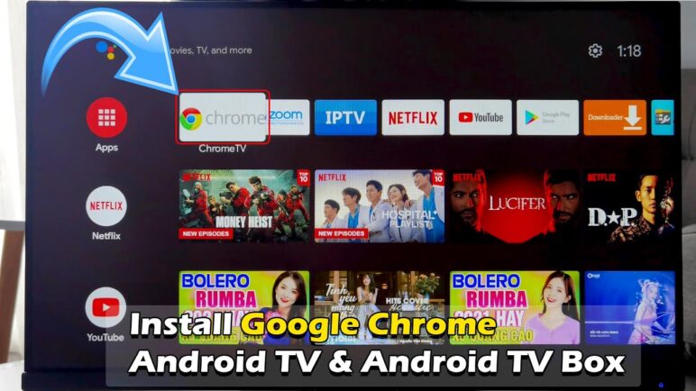Install Google Chrome on Android  TV & Android TV Box