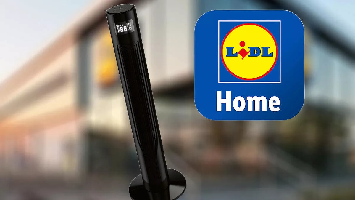 Je vám doma horko? Lidl prodává sloupový ventilátor, který můžete ovládat z mobilu