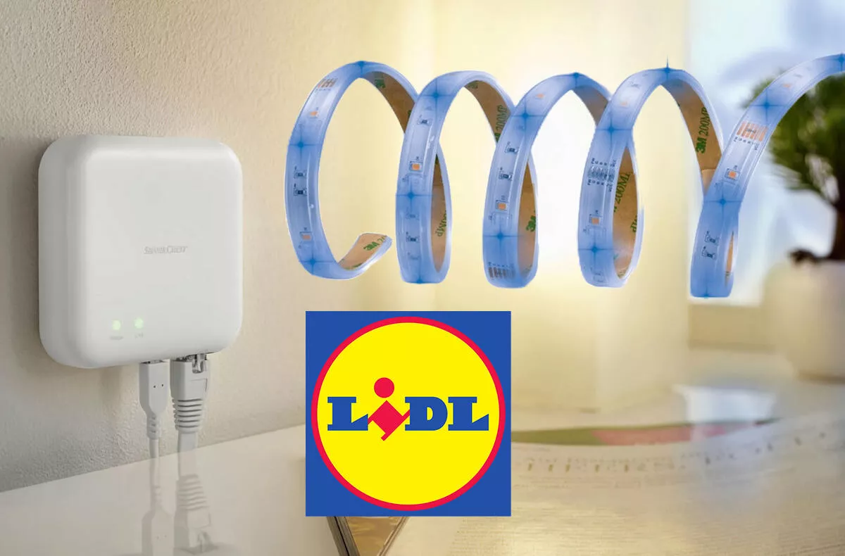 Lidl nabízí set LED pásku a Zigbee brány