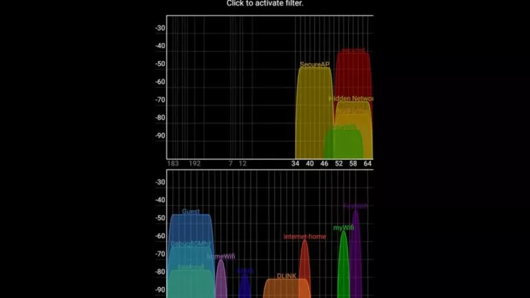 Official preview of Wifi Analyzer app