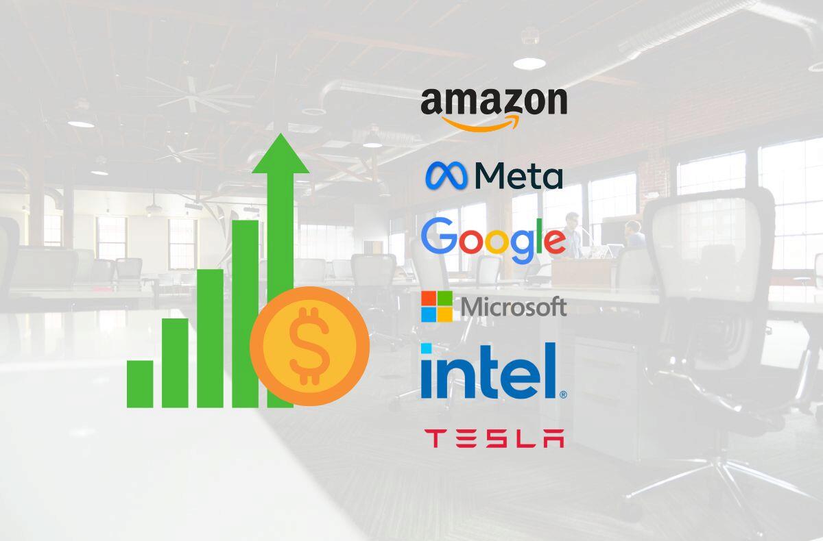 6 nejznámějších technologických firem a jejich platy