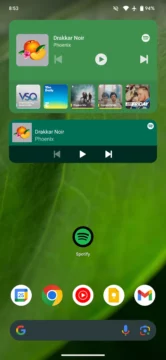 spotify widget