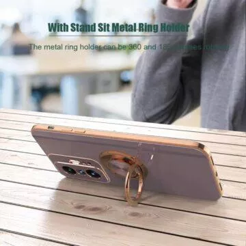 Xiaomi obal pouzdro AliExpress Zlatý rámeček s kroužkem