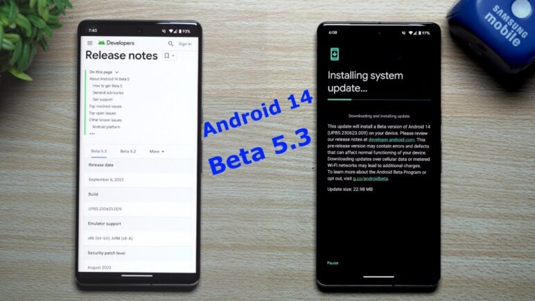 Android 14 Beta 5.3 Update -  I repeat, We are Still in Beta