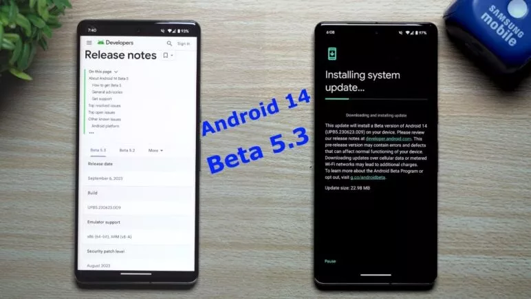 Android 14 Beta 5.3 Update -  I repeat, We are Still in Beta