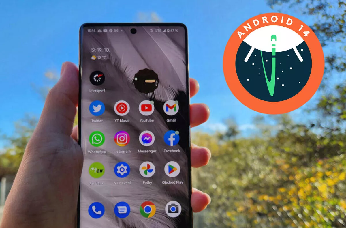 Android 14 přinese skvělou funkci. Jablíčkáři ji už mají