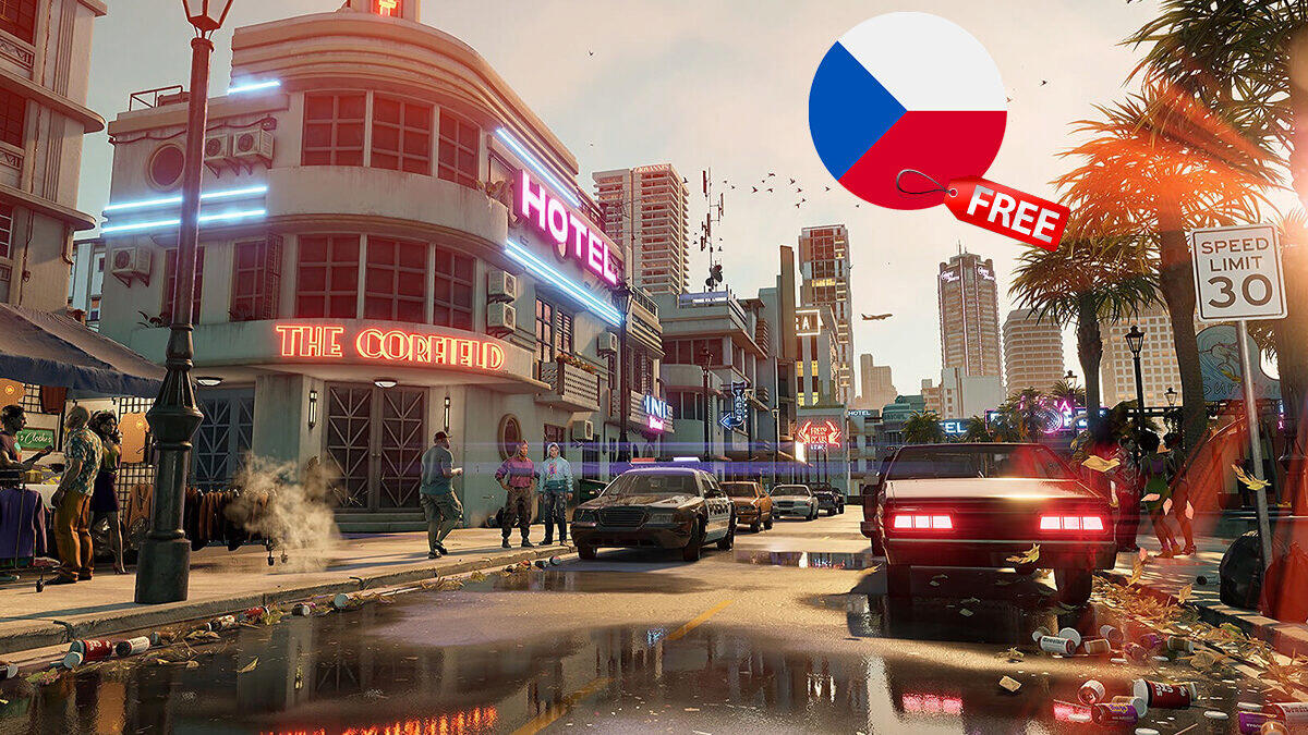 Tip na víkend: Českou hru Crime Boss: Rockay City si nyní můžete stáhnout zdarma