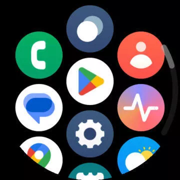 Galaxy Watch6 prostředí menu