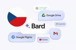 Google Bard ČR vylepšení aplikace Disk Dokumenty Gmail Lens Google Bard ČR vylepšení aplikace Disk Dokumenty Gmail Lens