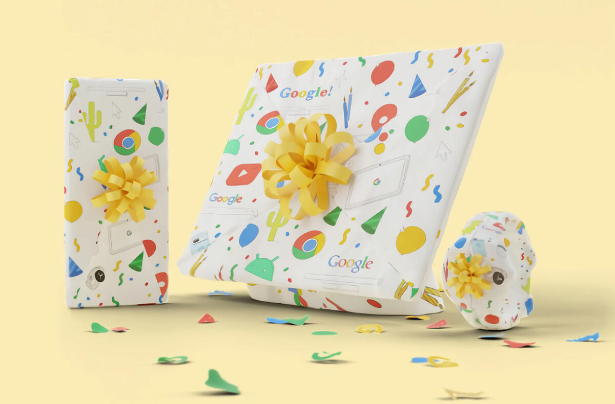 Google slaví 25 let! Na Google Store se chystají velké slevy