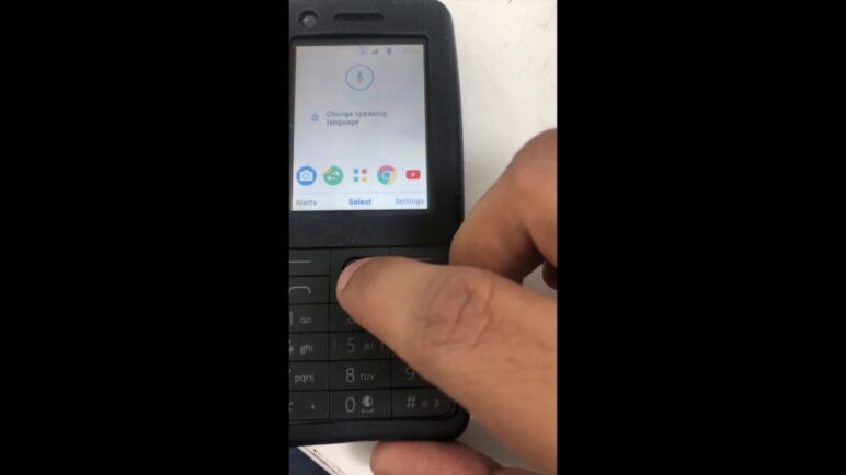 Here is the Google Android powered Feature phone by Nokia