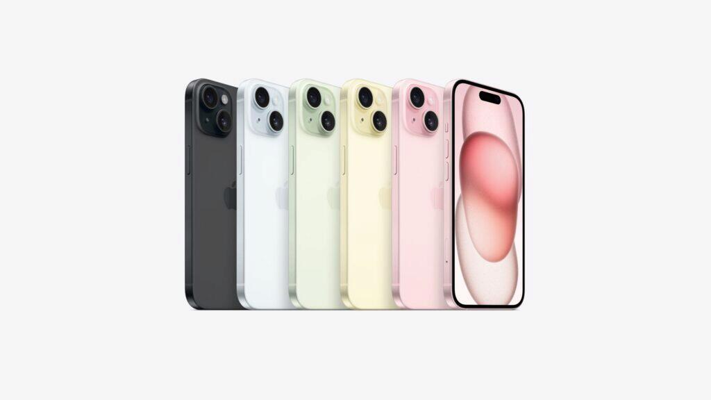 iphone 15 barevné varianty