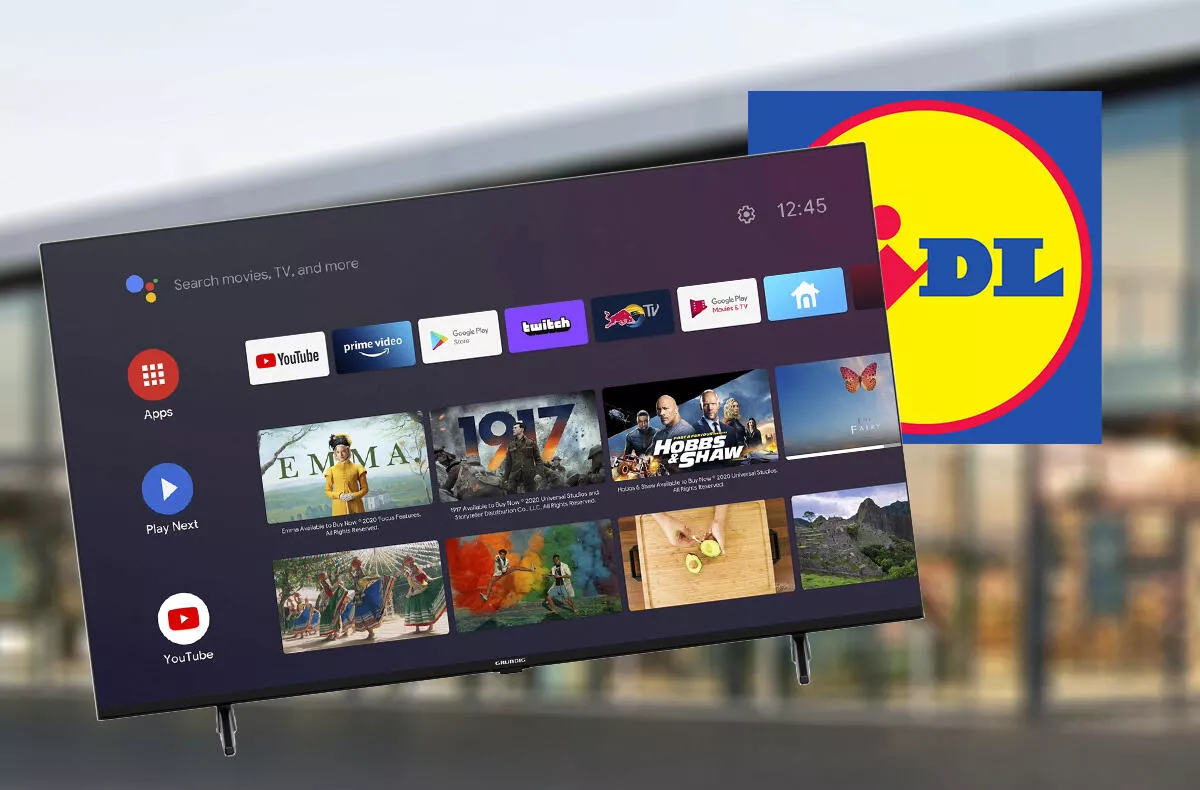 Lidl prodává 4K televizor s Androidem za 6 499 korun