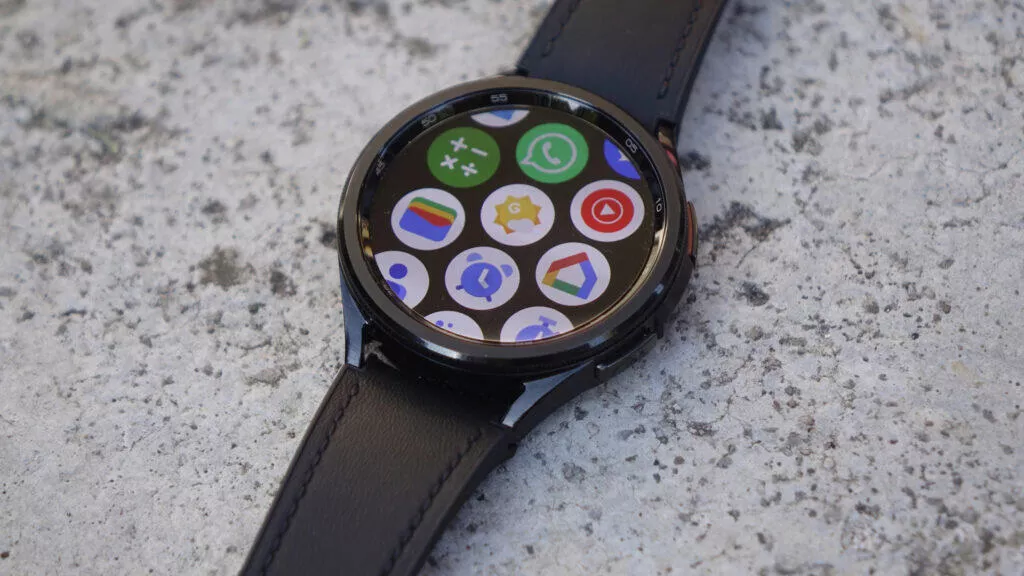 Samsung Galaxy Watch6 Classic menu