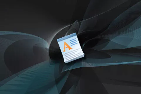 Logo aplikace WordPad