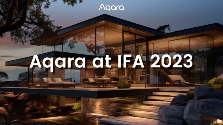 Aqara at IFA Berlin Show, unveiling multiple new smart home devices