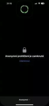 ios 17 zamknutý anonymní režim safari