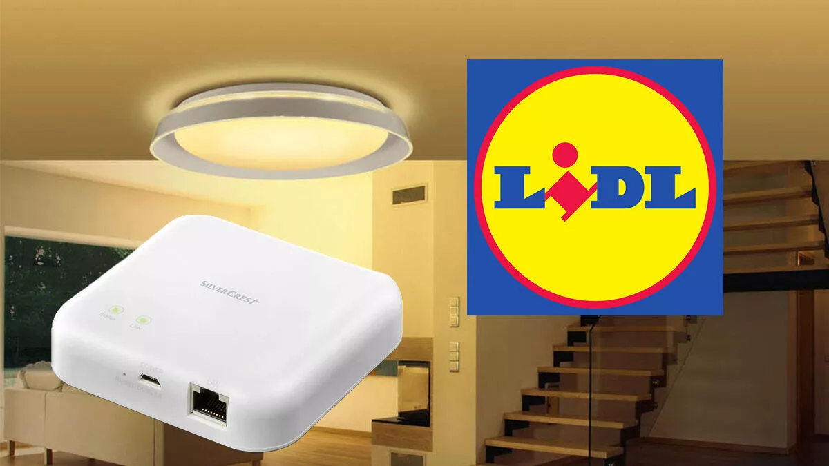 LIDL má v akci chytrou sadu: Zigbee brána a stropní LED světlo