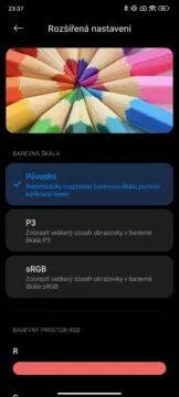 MIUI 14 displej