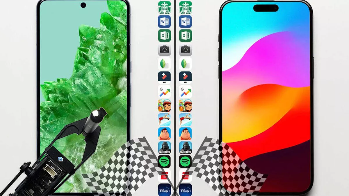 Pixel 8 Pro nestačil v rychlostním testu na iPhone 15 Pro Max. Důvod je zřejmý