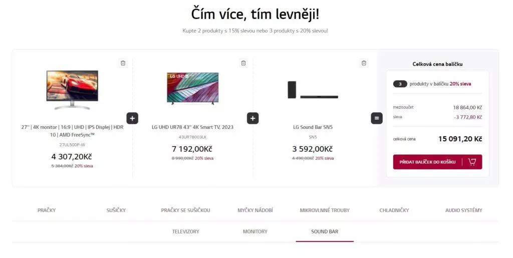 příklad slevy lg eshop příklad slevy lg eshop