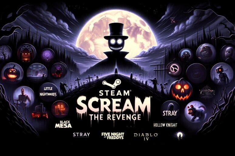 Steam Scream the Revenge slevy