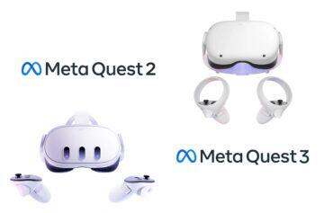 Srovnání Meta Quest 2 a Meta Quest 3