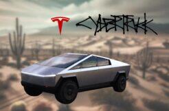 Tesla v Baja California podrobila nový Cybertruck offroadovému testování