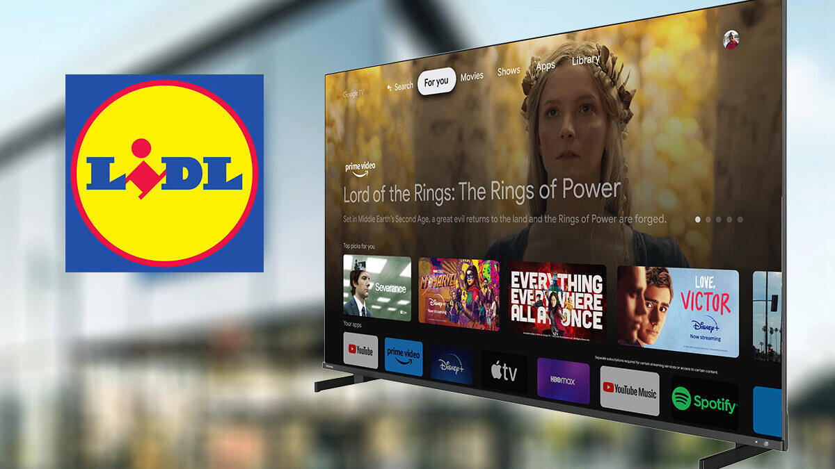 Lidl prodává 65″ QLED televizi s Google TV za jednu z nejnižších cen v Česku