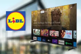 Toshiba Lidl televize qled google tv