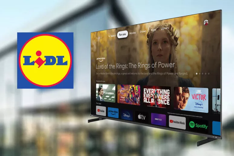 Toshiba Lidl televize qled google tv Toshiba Lidl televize qled google tv