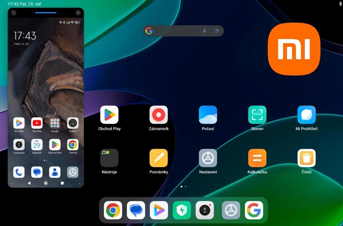 Jak funguje spolupráce mobilů Xiaomi a tabletu Xiaomi Pad 6?