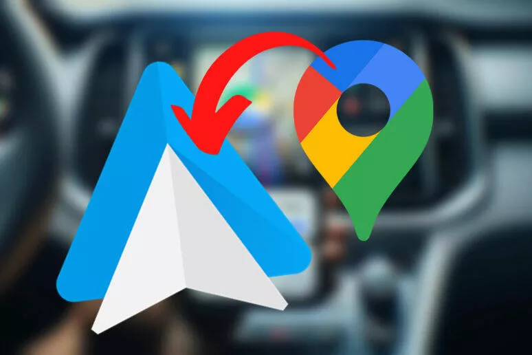Android Auto Mapy Google nové rozhraní Android Auto Mapy Google nové rozhraní