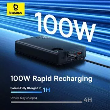 Baseus 24 000mAh 140W powerbanka AliExpress 11.11