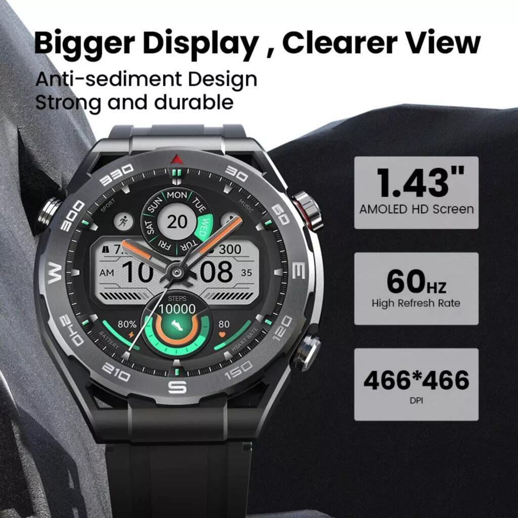 Chytré hodinky HAYLOU Watch R8 AliExpress Black Friday Cyber Monday slevy